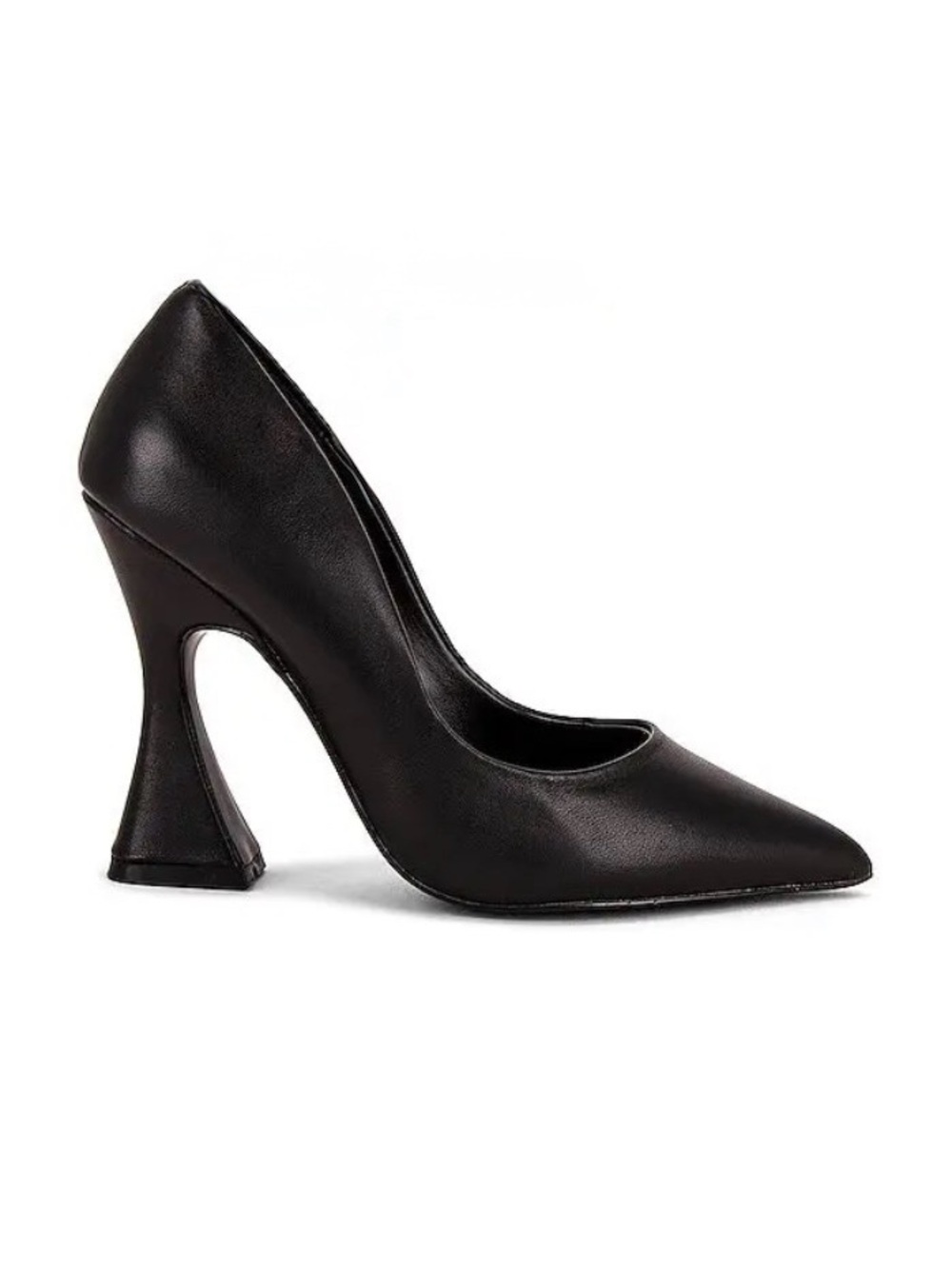 Steve Madden | Leather Flared Heel Pump